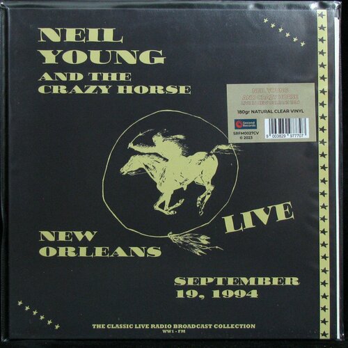 Виниловая пластинка Second Neil Young / Crazy Horse – Live In New Orleans 1994 (coloured vinyl)