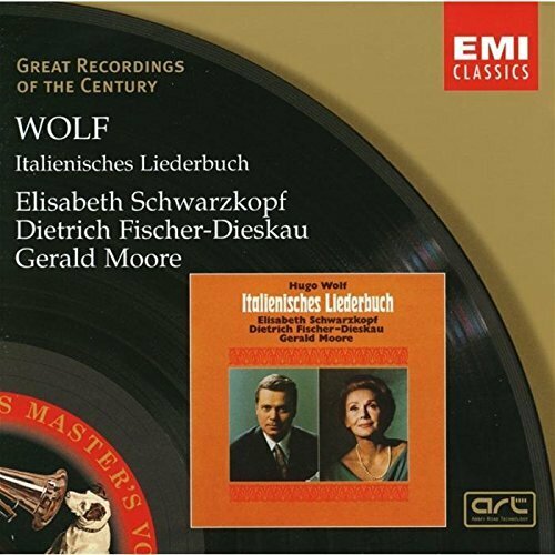 AUDIO CD WOLF, H, ITALIENISCHES LIEDERBUCH - Schwarzkopf, E./ Fisher-Dieskau, D./ Moore, D.