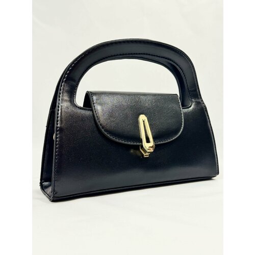 фото Сумка мессенджер , фактура матовая, черный нет бренда