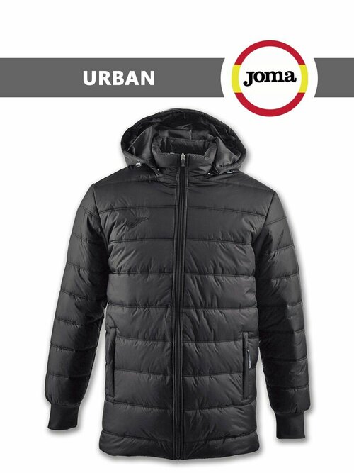 Куртка joma, размер 10л-3XS, черный