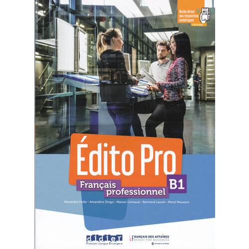 Edito Pro B1 Livre + DVD