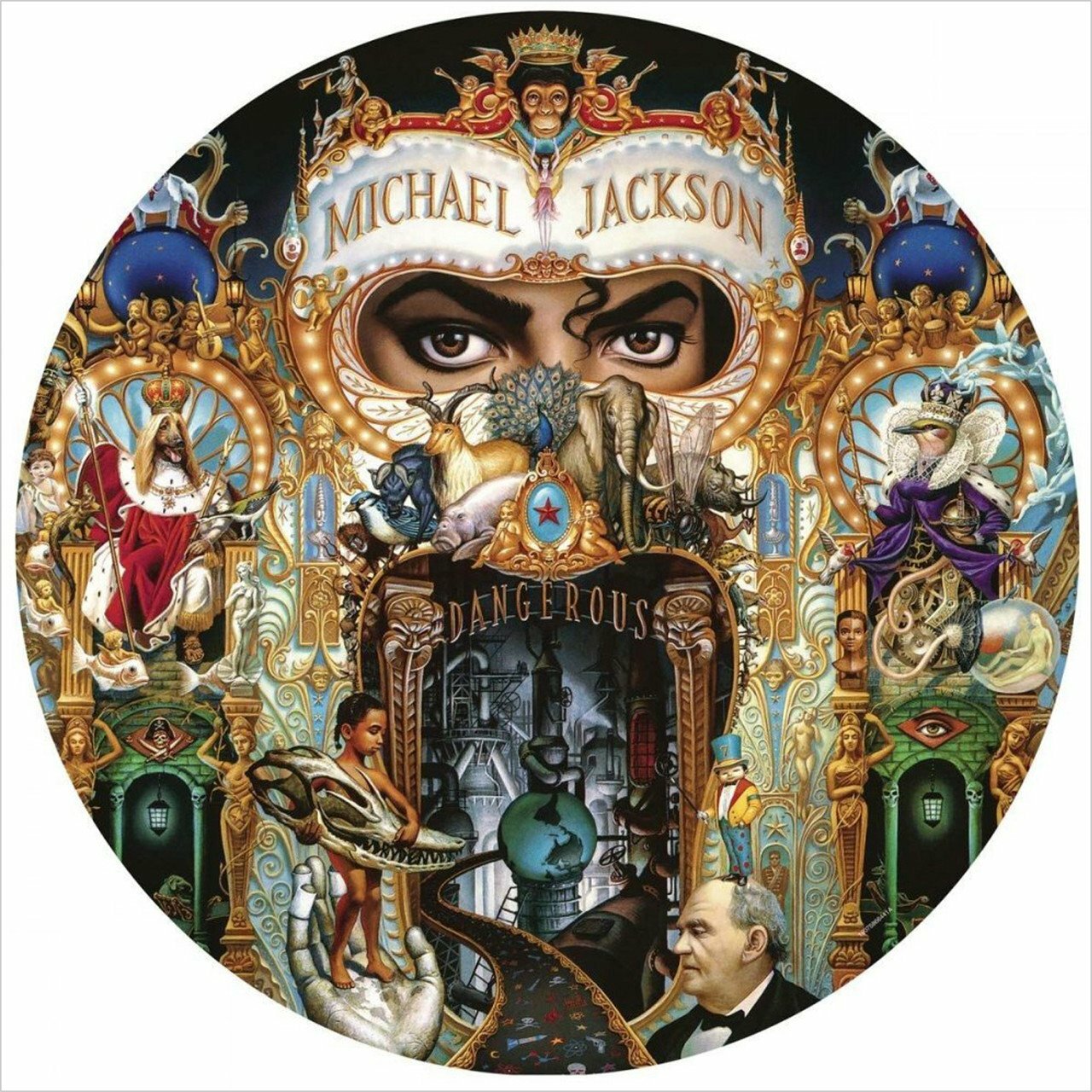 Виниловая пластинка Michael Jackson. Dangerous. Picture (2 LP)