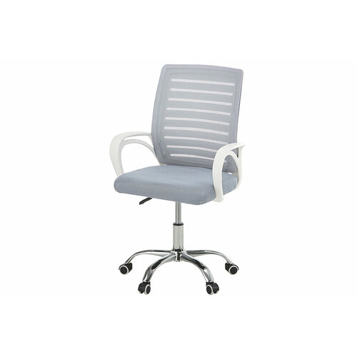 Кресло рабочее FLEX 59х90х56 цвет светло-серый хром белый 4599₽