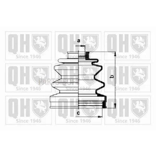 QUINTON HAZELL QJB532 Quinton Hazell QJB532 Пыльник 1050₽