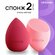 Спонжи для макияжа, 2шт / CHICNIE Multi Use Sponge Set