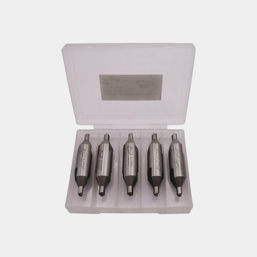 Упаковка 5 шт: Сверло центровочное 6,3 мм, тип А, ГОСТ 14952-75, Р6М5