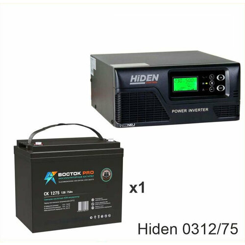 ИБП Hiden Control HPS20-0312 + восток PRO СК-1275 ибп hiden control hps20 1012 восток pro ск 1275