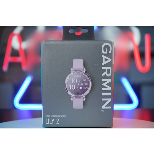 Garmin Lily 2 Metallic Lilac with Lilac Silicone Band - Сиреневый