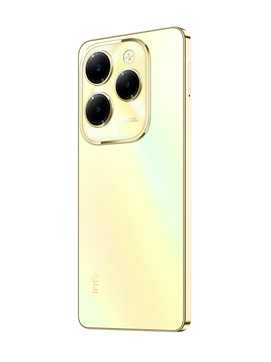 Смартфон Infinix HOT 40 X6836 128+8 Horizon Gold золотой — фото 1