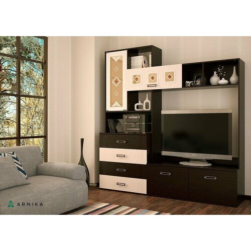 Белла - стильная стенка в гостиную от бренда 18969₽