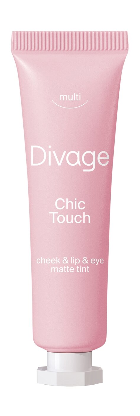 DIVAGE Кремовый тинт для щек, губ и глаз Chic Touch Matte Tint, 11 г, 01