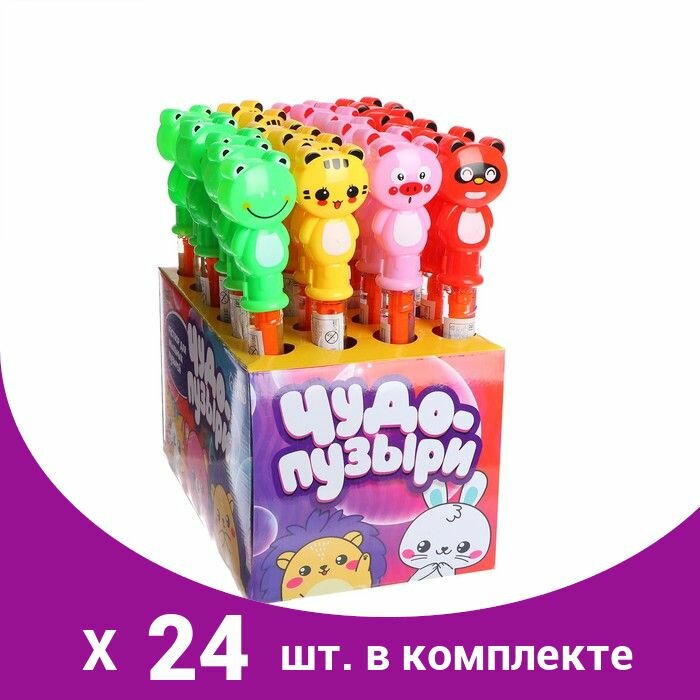Мыльные пузыри Чудо-пузыри (24 шт)