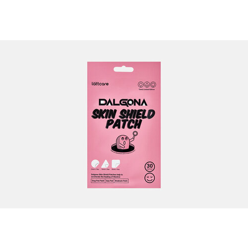Точечные патчи от воспалений Lättcare DALGONA Skin Shield Patch / количество 30 шт патчи точечные от воспалений lattcare dalgona skin shield patch 15 шт
