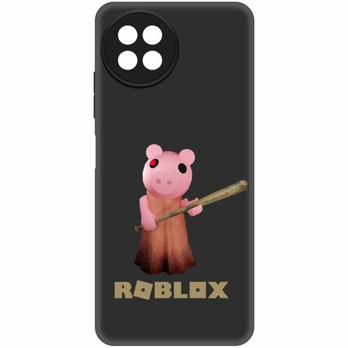 Чехол-накладка Krutoff Soft Case Roblox-Пигги для ITEL S23 черный чехол накладка krutoff soft case roblox пигги для itel a60 черный