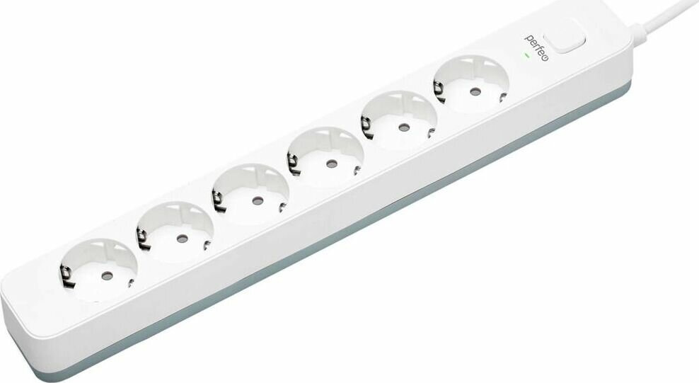 Сетевой фильтр удлинитель (PF_C3971) - 6 роз - 30 м - белый