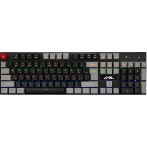 Клавиатура GMNG GG-KB760X черный USB Multimedia for gamer LED (1908804) клавиатура gmng gg kb760x black 1908804
