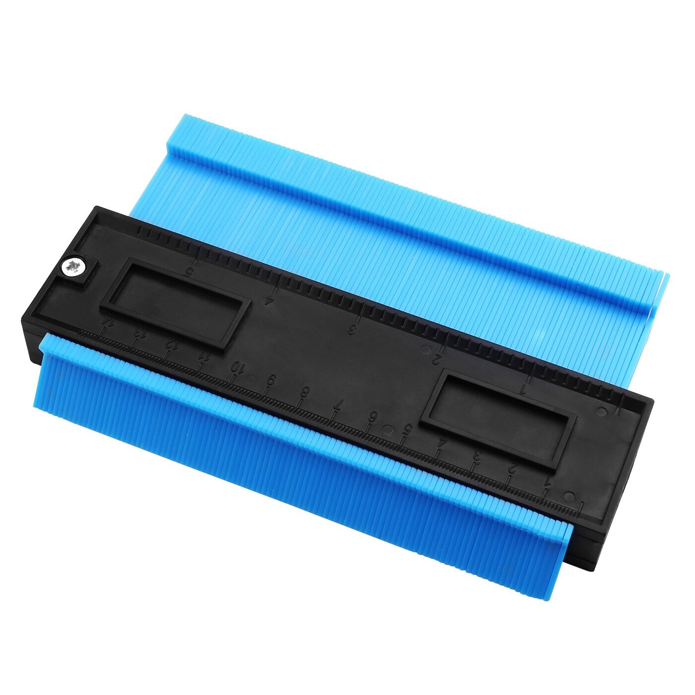 Шаблон для копирования контуров и разметки, пластик, 15 см, цвет в ассортименте — фото 1