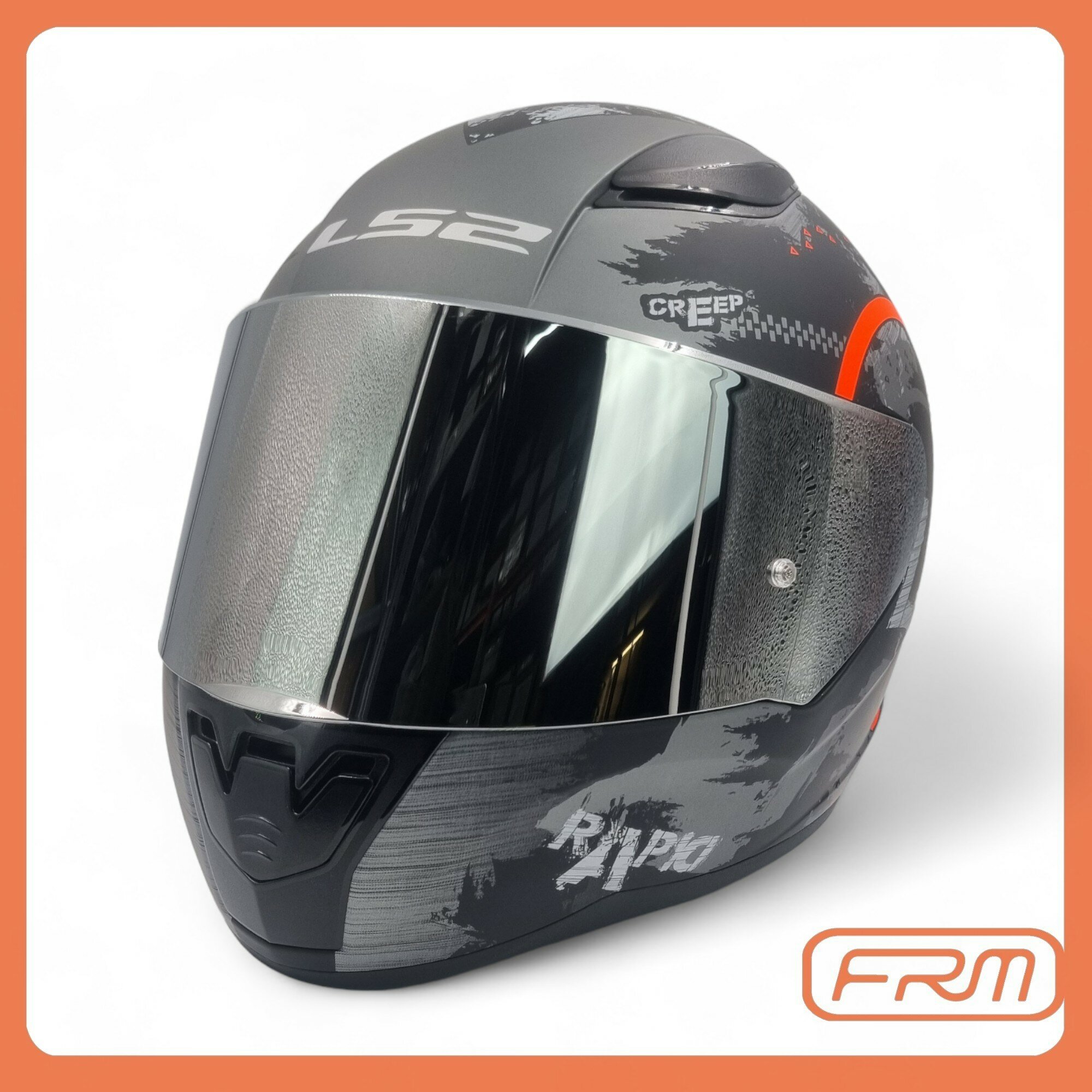 Визор для мото шлема мотоциклиста LS2 FF320 FF353 FF800 на мотоцикл скутер мопед квадроцикл, зеркальный