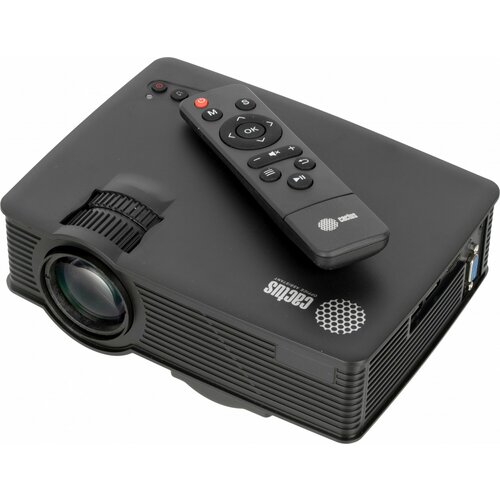 Проектор Cactus CS-PRE09B WVGA LCD 1200Lm LS 120Lm ANSI 1024x600 3501 ресурс лампы30000часов 2xUSB typeA 1xHDMI 15кг 757900₽