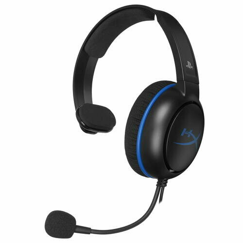 Проводная моногарнитура HyperX Cloud Chat 2022 HX-HSCCHS-BK черный проводная гарнитура hyperx cloud chat для xbox series one черный зеленый hx hscchx bk ww