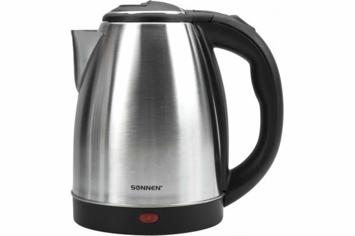 Cromex Чайник KT-115, 1,5л, 1500Вт, закрытый нагрев. элемент, нержавеющая сталь, серебристый, 452925 — фото 1