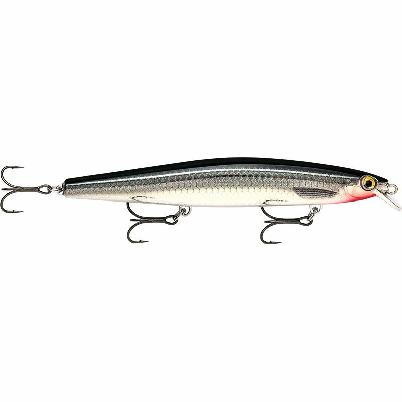 Воблер RAPALA MaxRap Long Range Minnow 12 /BSBL /медл. тонущ./ до 1,2м, 12см, 20гр MXLM12-BSBL