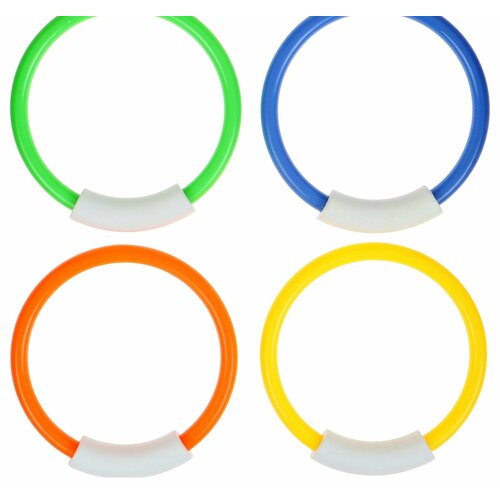 Набор для ныряния Кольца 4 предмета цвет микс 851₽