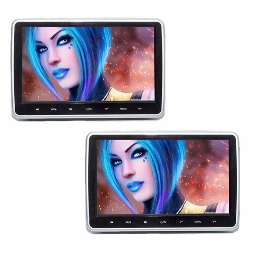 Комплект навесных мониторов ERGO ER10VS USB SD DVD HDMI 20760₽