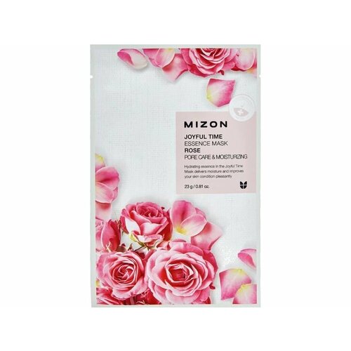 Тканевая маска Mizon Joyful Time Essence Mask Rose