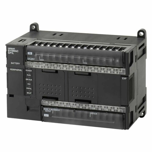 Программируемый логический контроллер OMRON CP1L-M40DT-D omron plc cp1l m60dt1 d high performing programmable controller with embedded ethernet