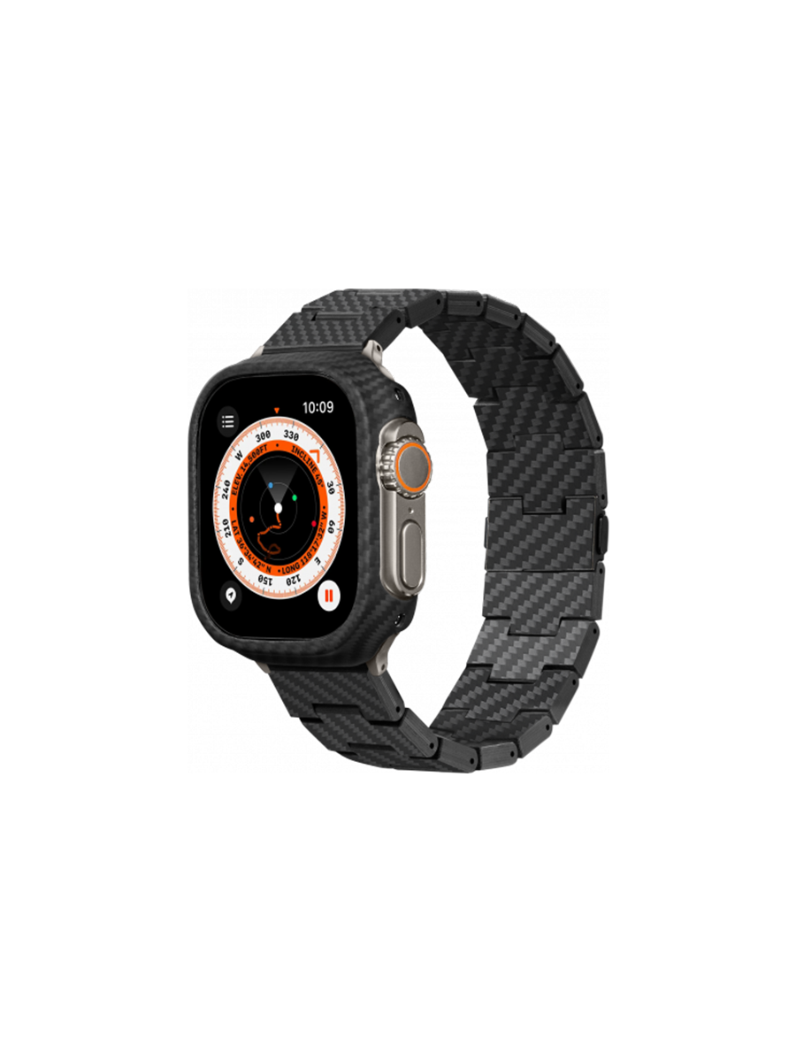 Карбоновый браслет Pitaka для Apple Watch Series 9-1, SE и Ultra 2 / Ultra (38/40/41/42/44/45/49мм) - Modern