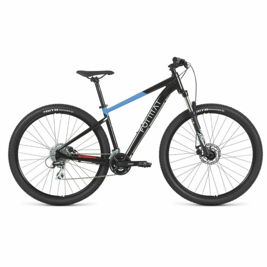 Велосипед взрослый горный Format 27,5" 1414 2023 года рама M черно-синий