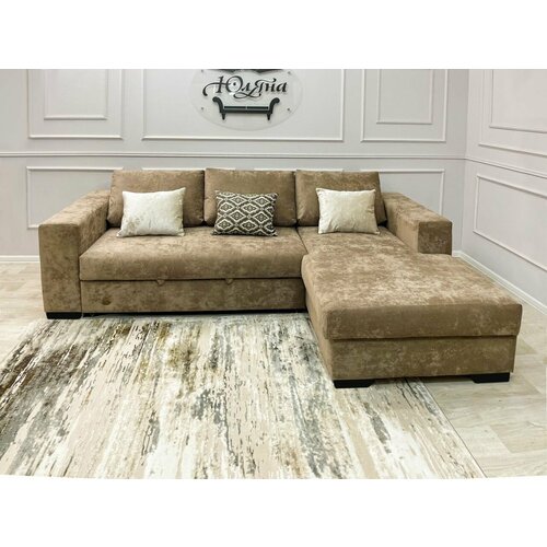 Угловой диван Бали с оттоманкой от мебельной фабрики Юляна