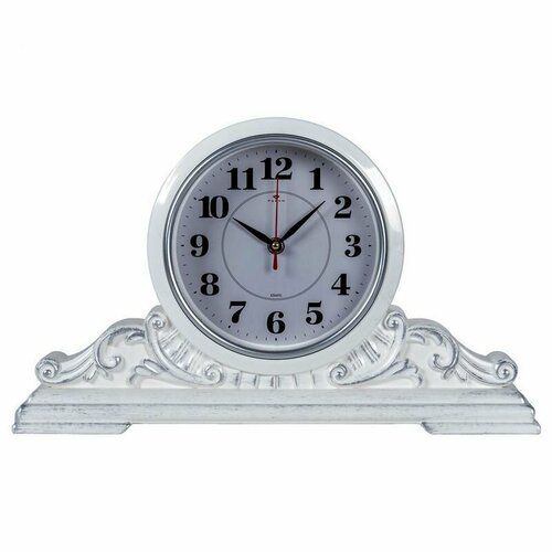 Часы настольные "Рубин" 4225-004 подарок на день рождения женщине, любимой, маме, бабушке, девушке