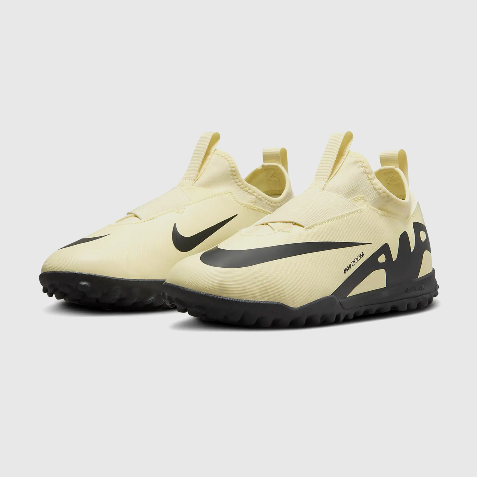 Шиповки детские Nike Air Zoom Mercurial Vapor XV Academy TF DJ5621-700, размер 33 (2.5Y US), Светло-желтый