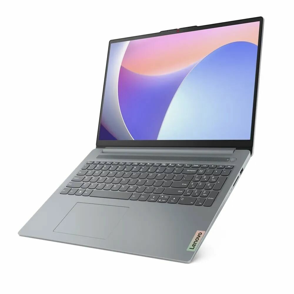 16"Ноутбук Lenovo IdeaPad Slim 3 16IAH8 (16" WUXGA IPS яркость 300 nit/1920x1200/Intel Core i5-12450H 2.0ГГц, 8-ядерный/16ГБ LPDDR5X/512ГБ SSD до 4096Gb/Intel UHD Graphics Xe G4/Windows 11 Pro + Office Pro+ 2021), серый, Русская раскладка клавиатуры.