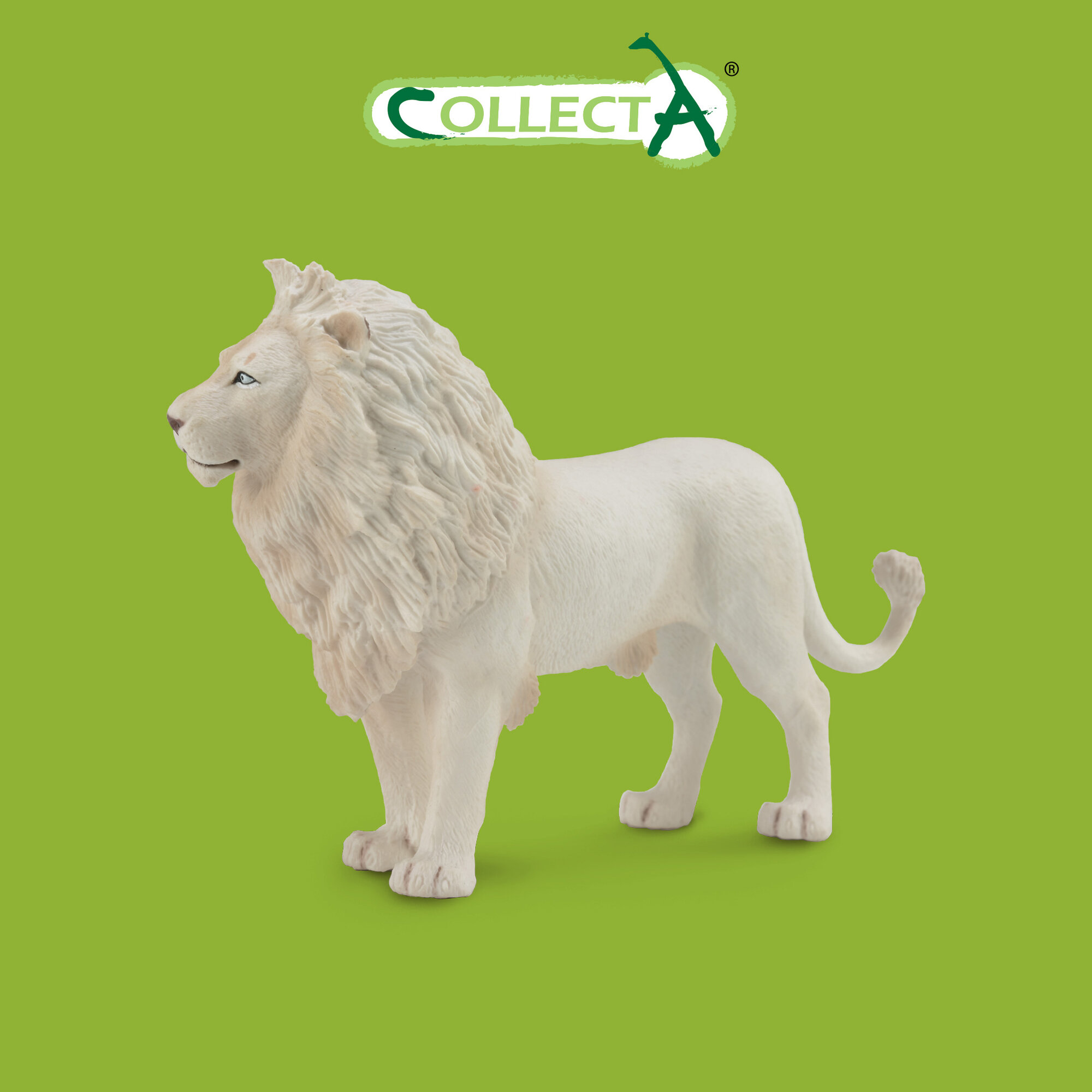 Фигурка Collecta Лев белый, L 88785b — фото 1