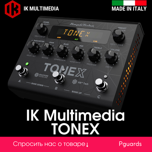 Моделирующий эмулятор усилителя IK Multimedia TONEX Pedal XG-PEDAL-TONEX-IN 49660₽