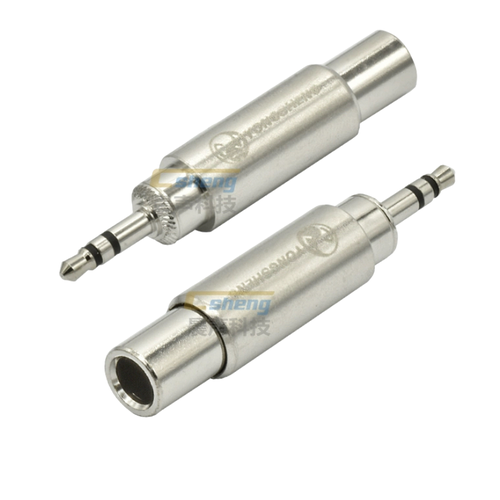 Переходник JACK 6.3 (F) - mini JACK 3.5 (M)