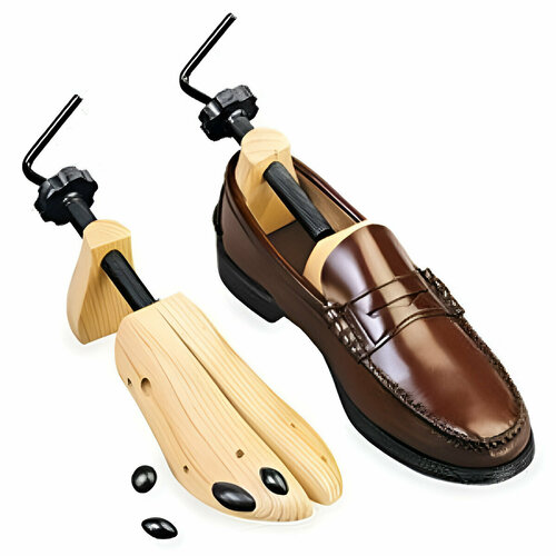 Растяжка для обуви размер 40-46 деревометаллпластик бежевый 1398₽