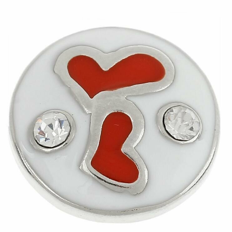 Кнопка "Два сердца"