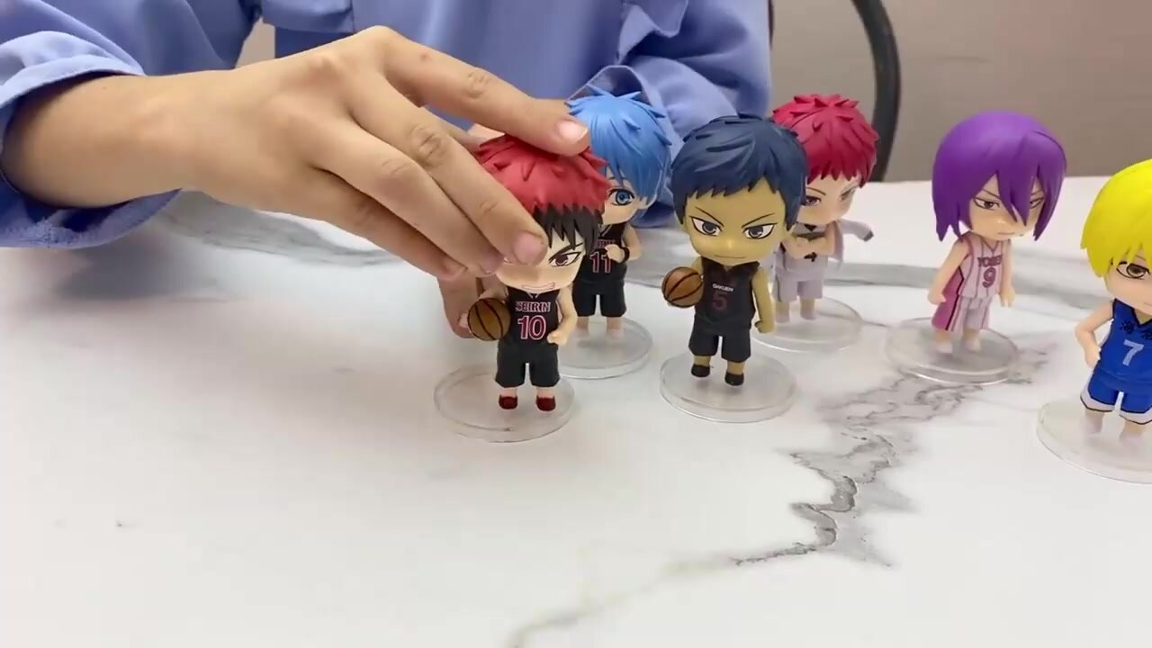 Набор фигурок Куроко Kuroko no Basuke Баскетбол набор из 6 штук — фото 1
