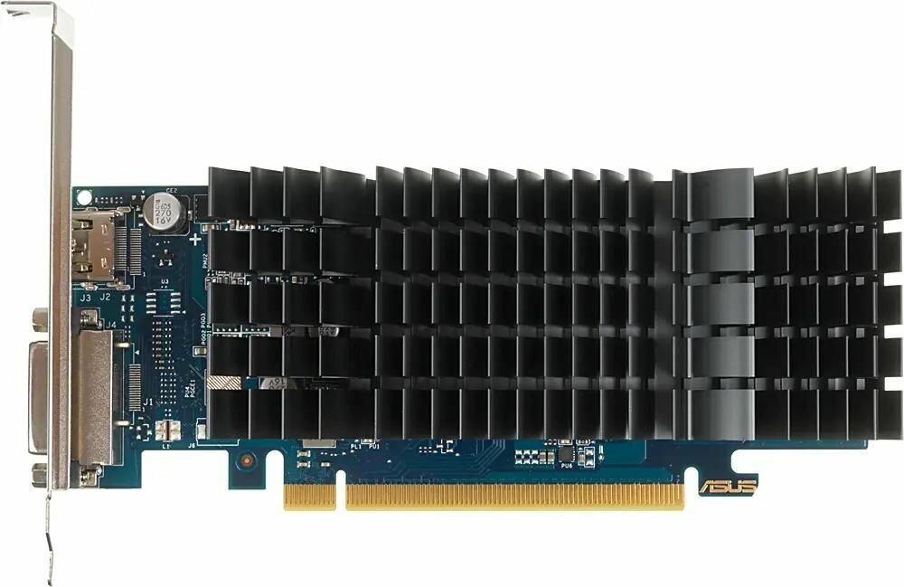 ASUS NVIDIA GeForce GT 1030 GT1030-SL-2G-BRK 2ГБ GDDR5, Low Profile, Ret