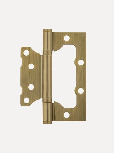 Изображение товара Петля дверная накладная универсальная без врезки 100х75х2-2ВВ `чибис` кофе ( коричневый)