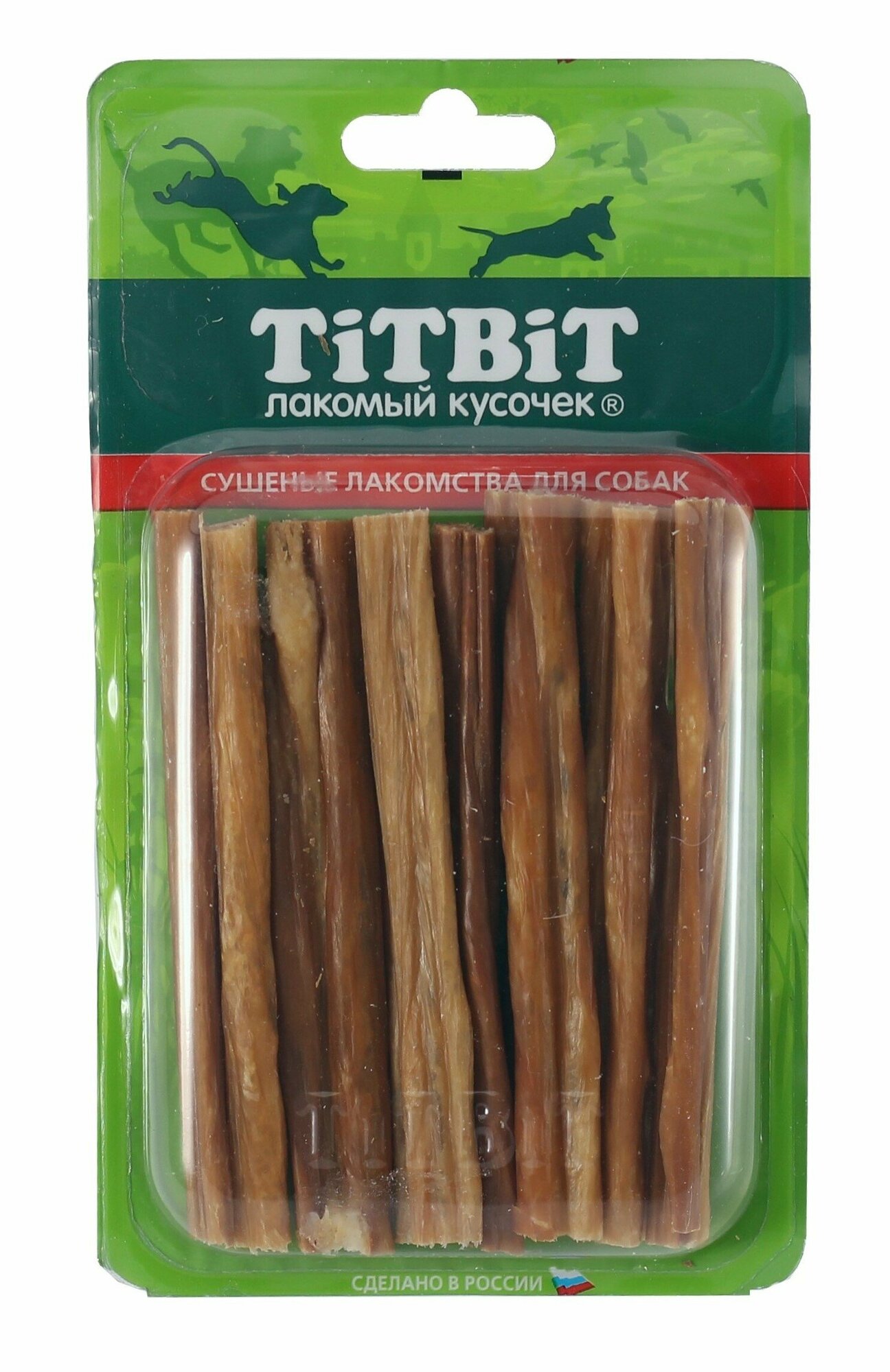 Лакомство TiTBiT Лакомый кусочек Кишки говяжьи Б2-S для собак (24 г)