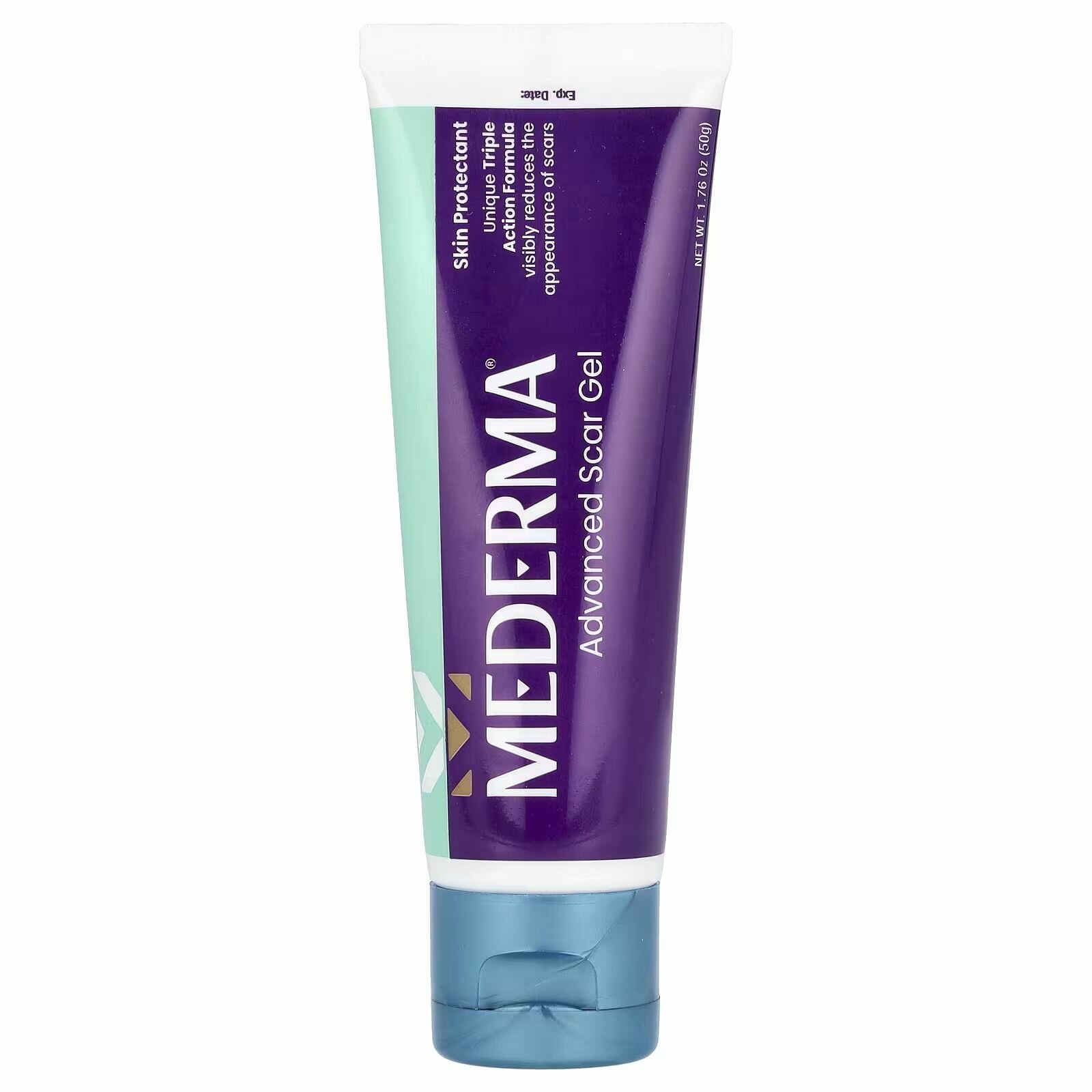 Картинки Mederma, улучшенный гель от рубцов против шрамов, постакне, средство от растяжек (Advanced Scar Gel) 50 гр