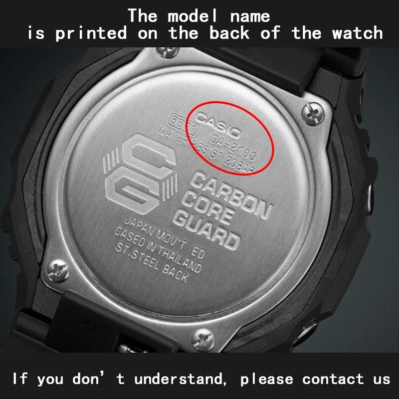 Защитная пленка для экрана Casio MDV-106 GA-110 GA-700 GA-800 GA-900 GA-2100 GA-2110 GA 120 735 810 200 300 Мягкая пленка из ТПУ - не стекло, GA-110, Soft Hydrogel Film, 1 Piece — фото 1