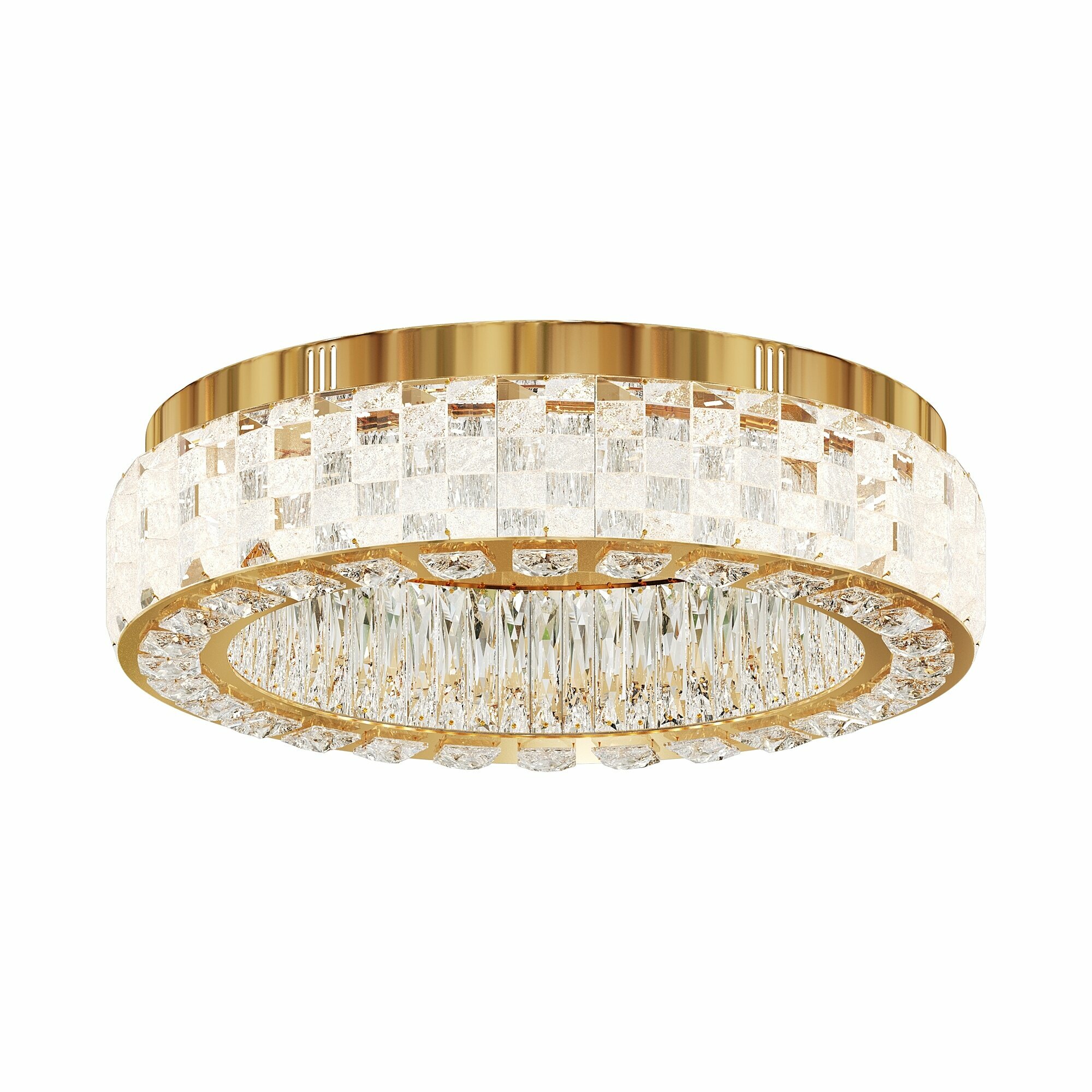 Потолочная люстра Maytoni Castello MOD336CL-L100G3K, LED, кол-во ламп:1шт, Золото