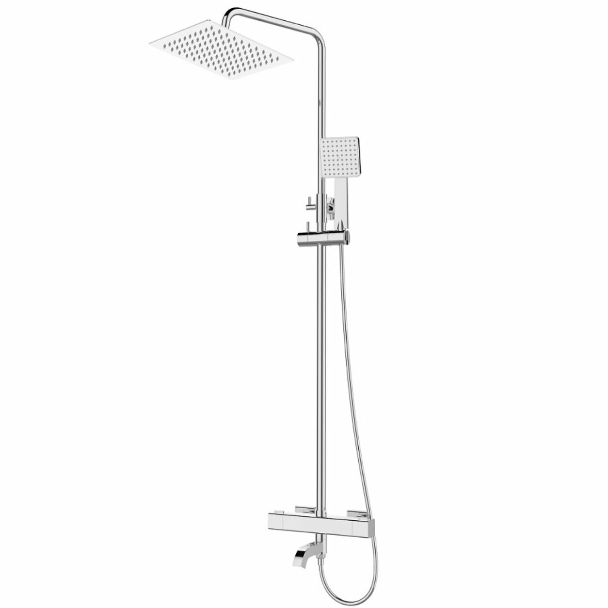 Душевая система с тропическим душем AV ENGINEERING THS хром (AVTHS2-P42-513A)