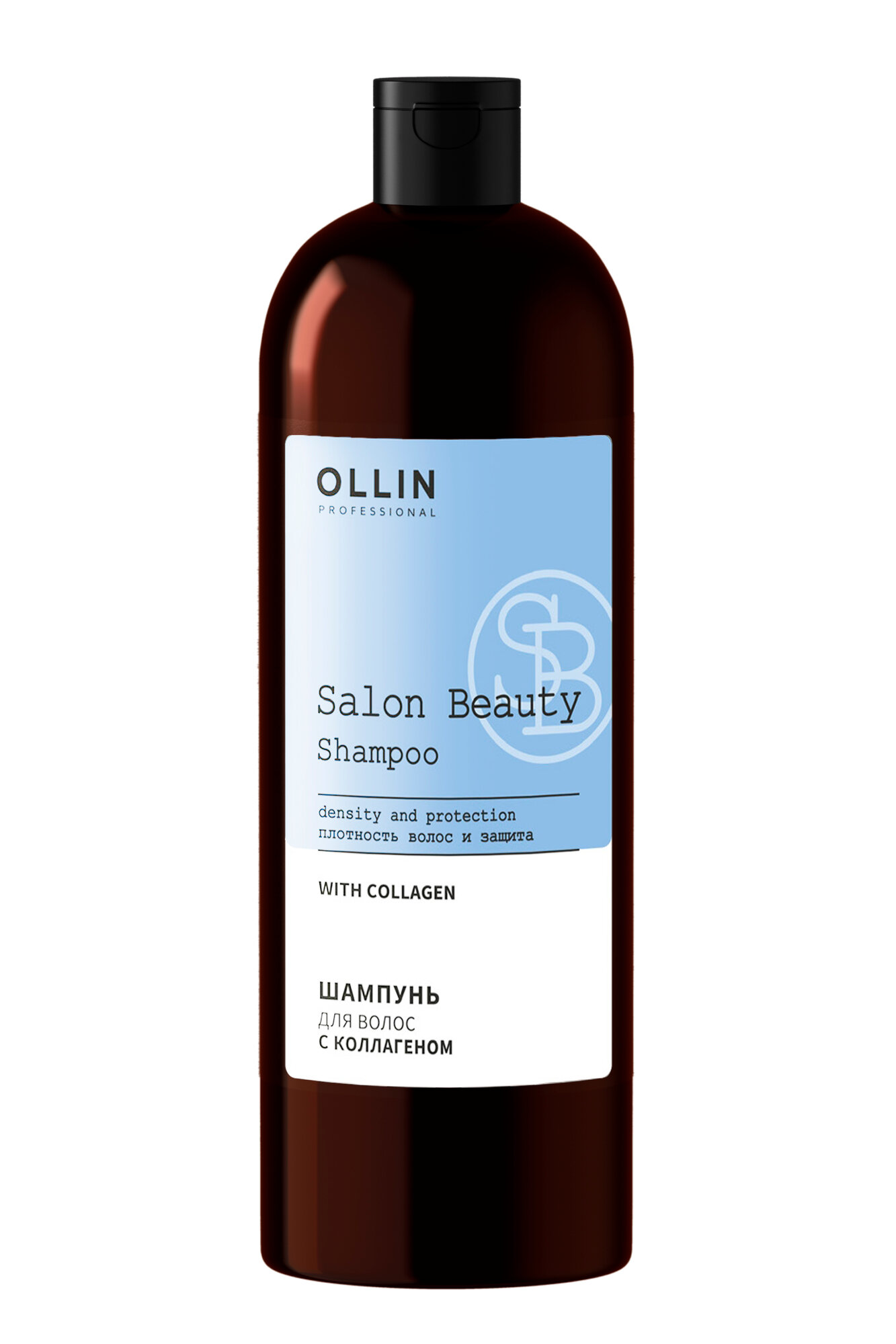 Шампунь OLLIN PROFESSIONAL SALON BEAUTY с коллагеном для всех типов волос 1000 мл